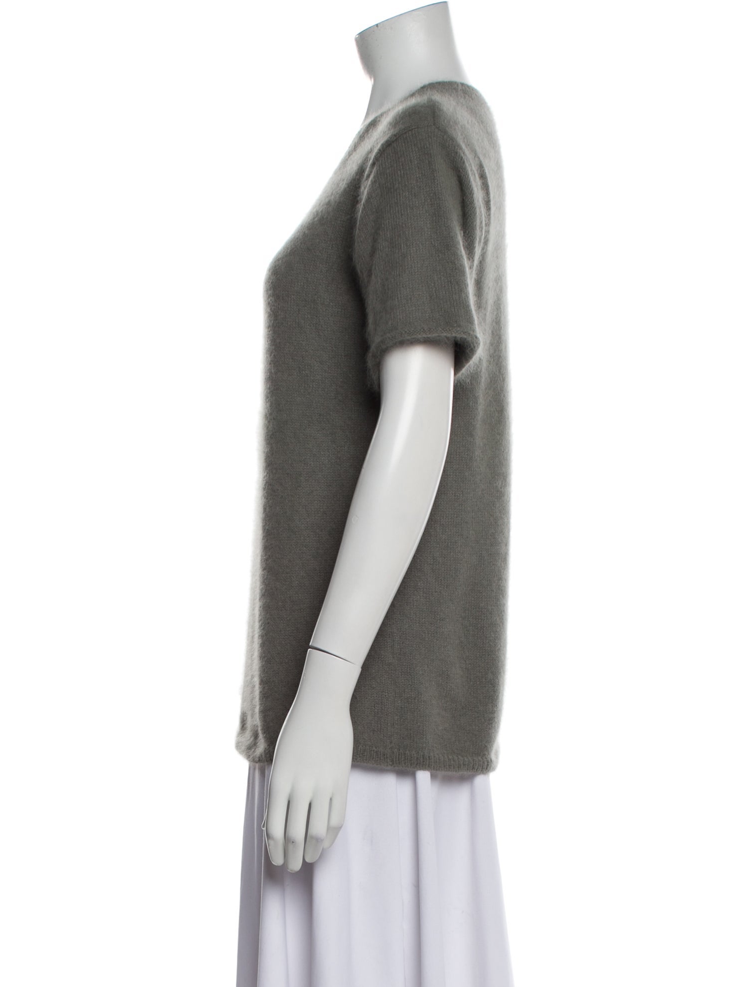 Isabel Marant Angora Scoop Neck Sweater