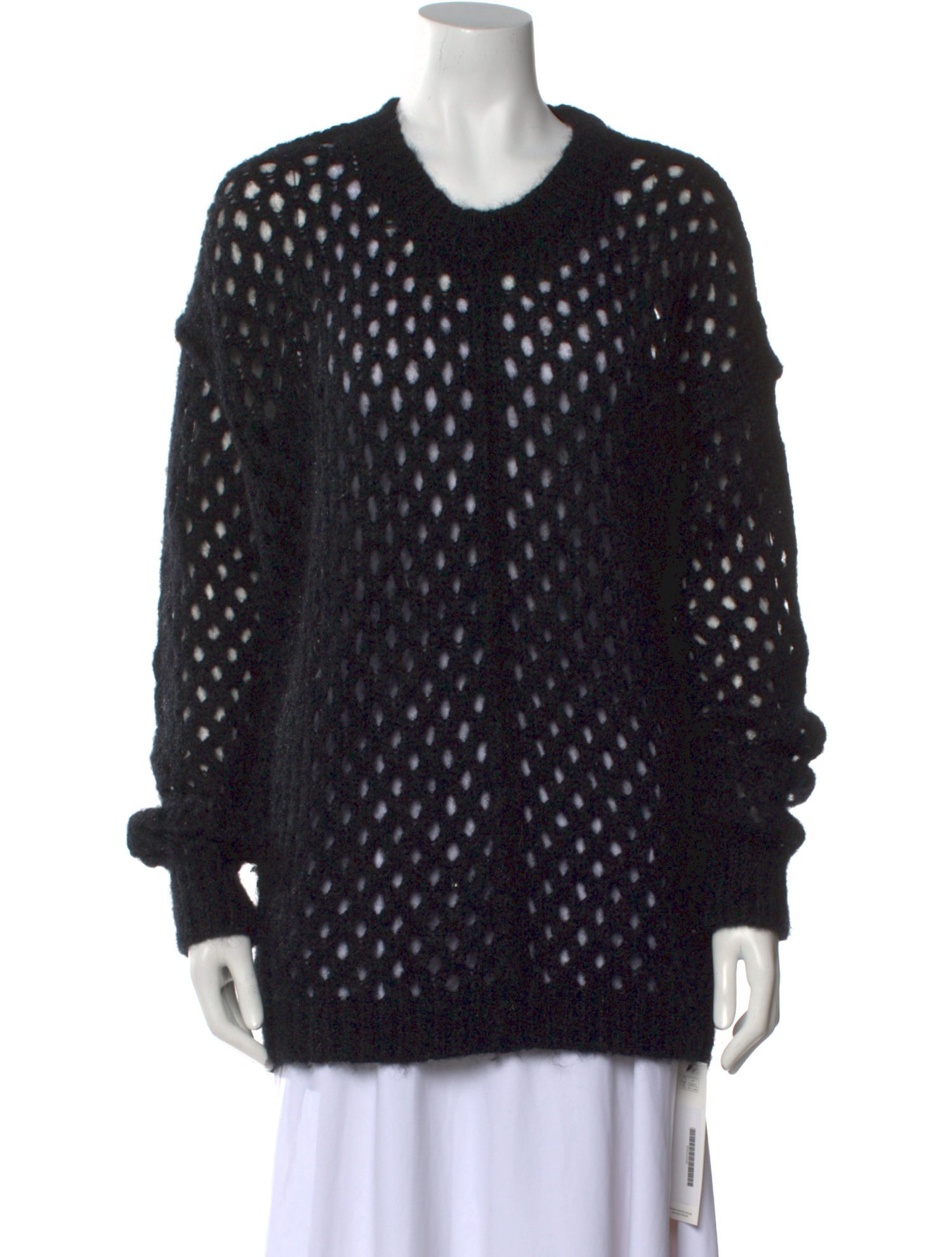 Isabel Marant Mohair Polka Dot Print Sweater