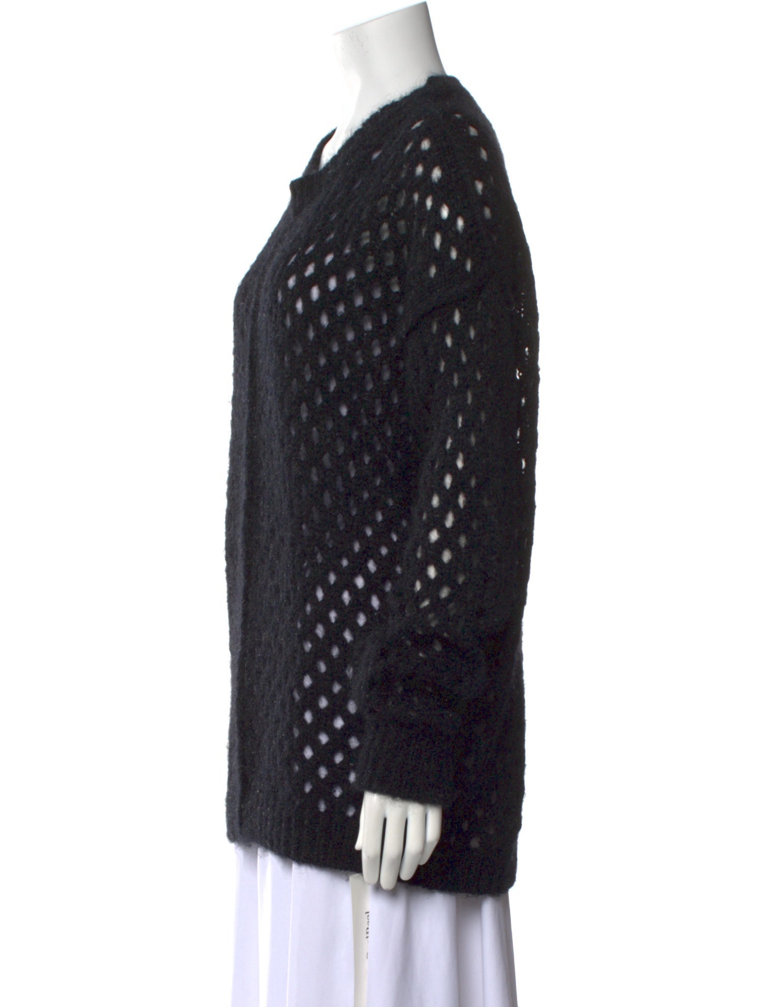Isabel Marant Mohair Polka Dot Print Sweater