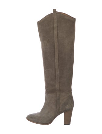 Isabel Marant Suede Western Boots