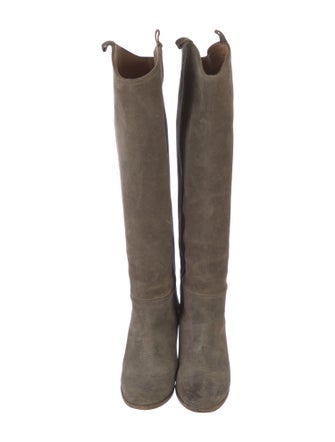 Isabel Marant Suede Western Boots
