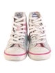 Isabel Marant Canvas Printed Sneakers