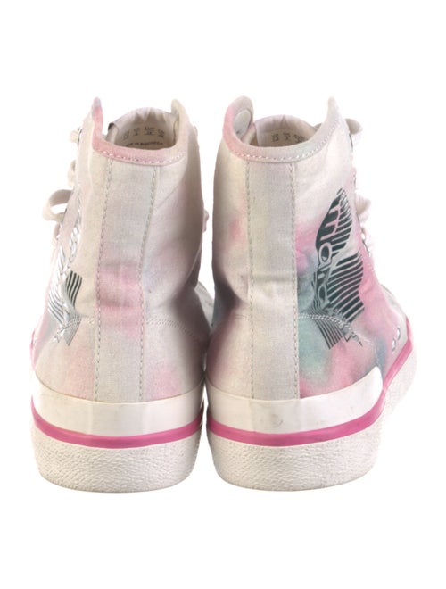 Isabel Marant Canvas Printed Sneakers