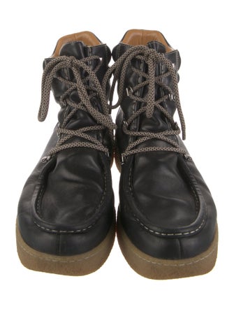 Isabel Marant Leather Lace-Up Boots