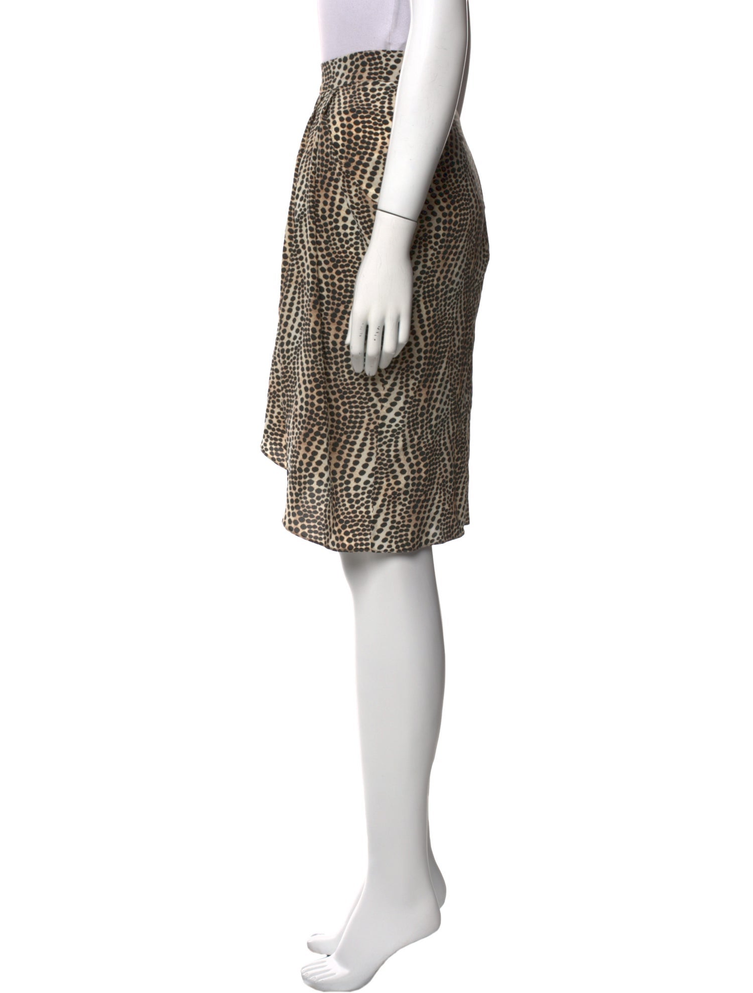 Isabel Marant Silk Knee-Length Skirt