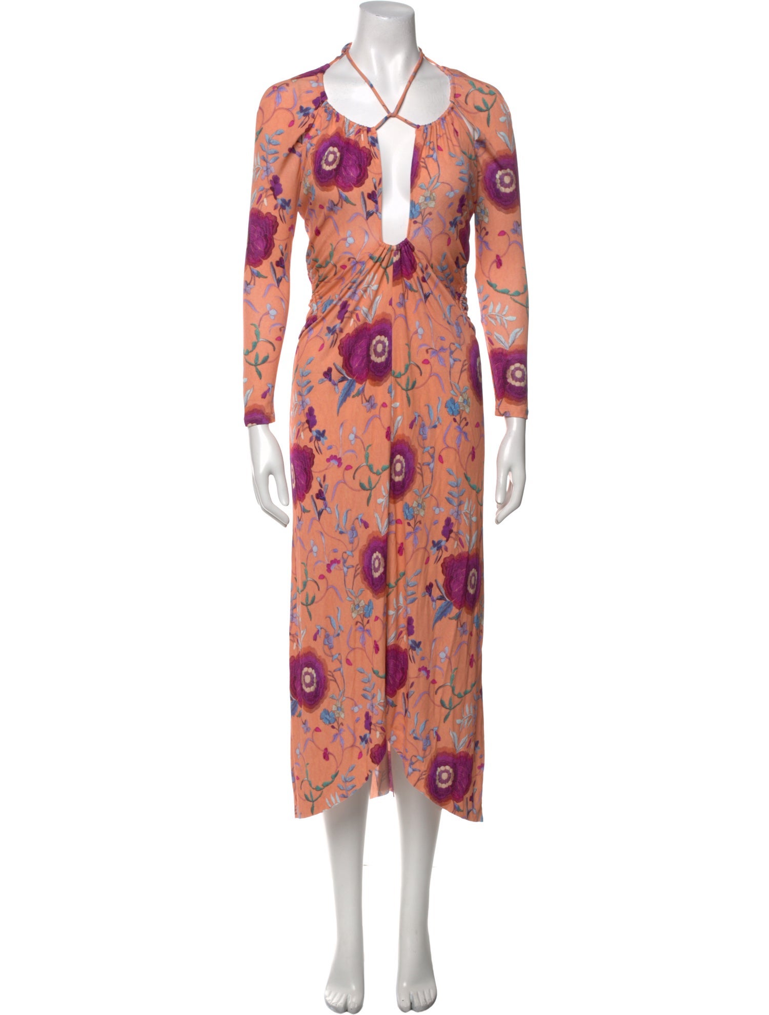 Isabel Marant Paisley Print Long Dress