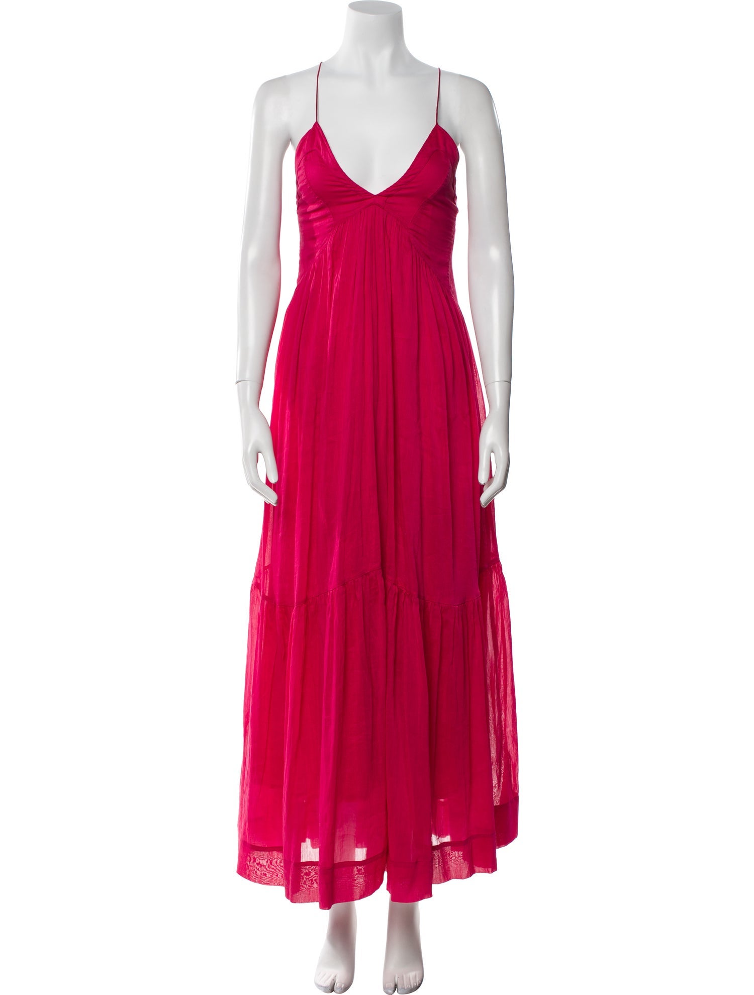 Isabel Marant V-Neck Long Dress