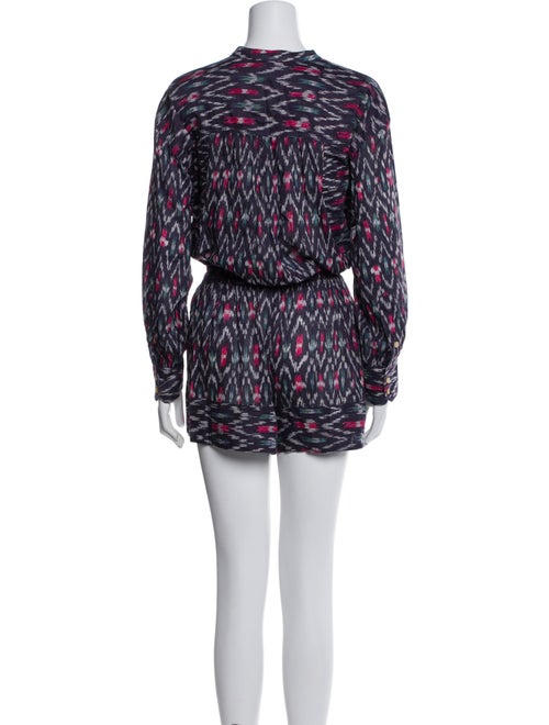 Isabel Marant Printed Crew Neck Romper