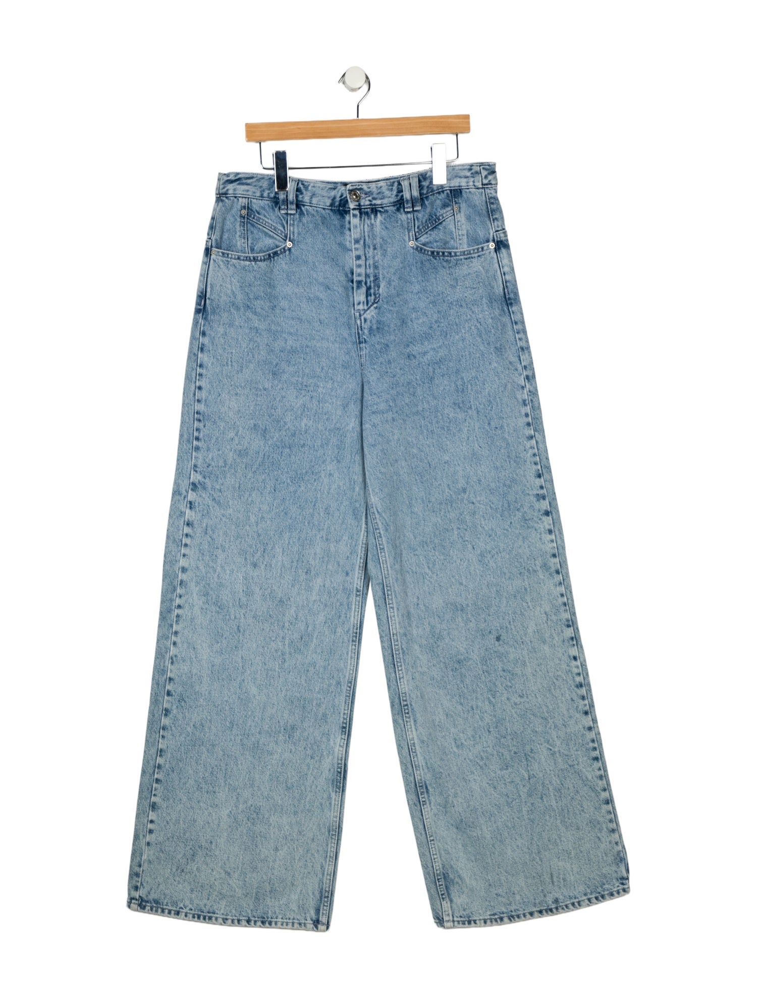 Isabel Marant High-Rise Wide Leg Jeans
