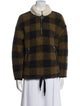 Isabel Marant Wool Plaid Print Jacket