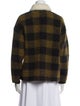 Isabel Marant Wool Plaid Print Jacket