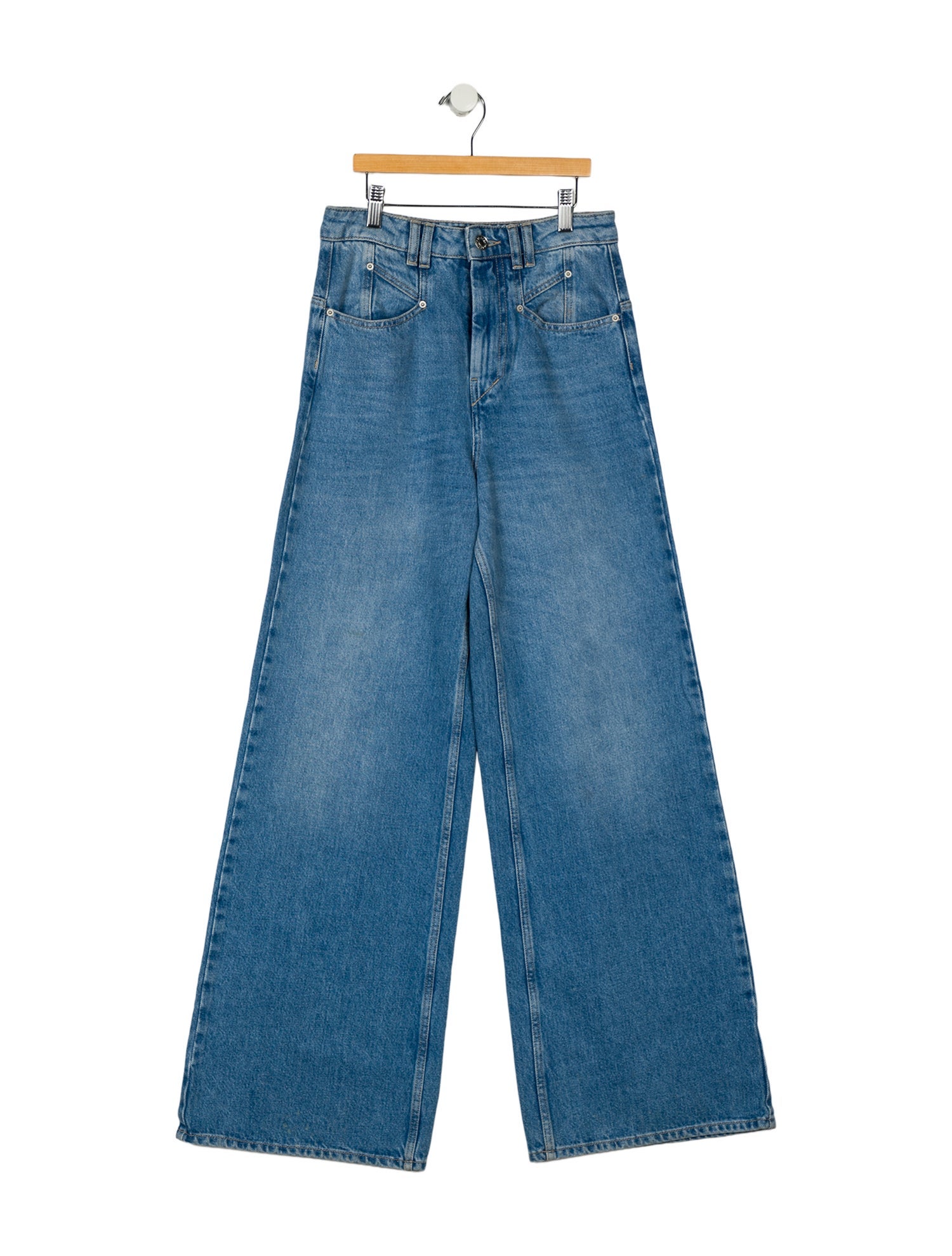 Isabel Marant High-Rise Wide Leg Jeans