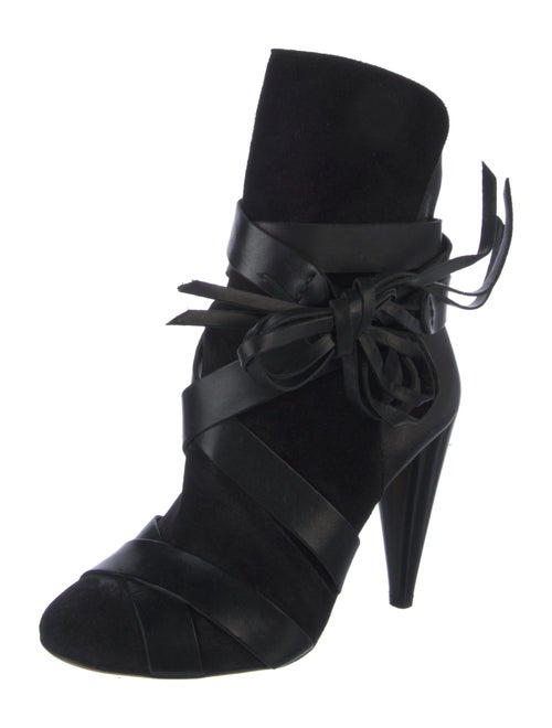 Isabel Marant Leather Lace-Up Boots