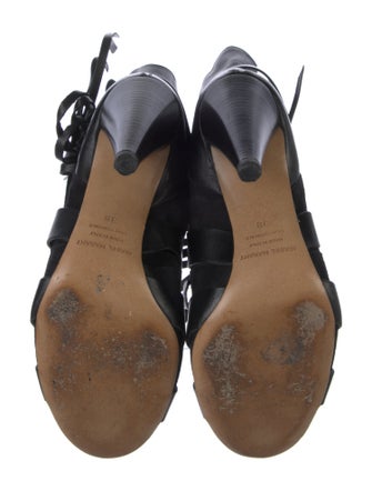 Isabel Marant Leather Lace-Up Boots