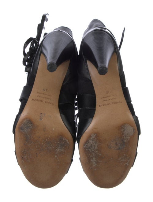 Isabel Marant Leather Lace-Up Boots