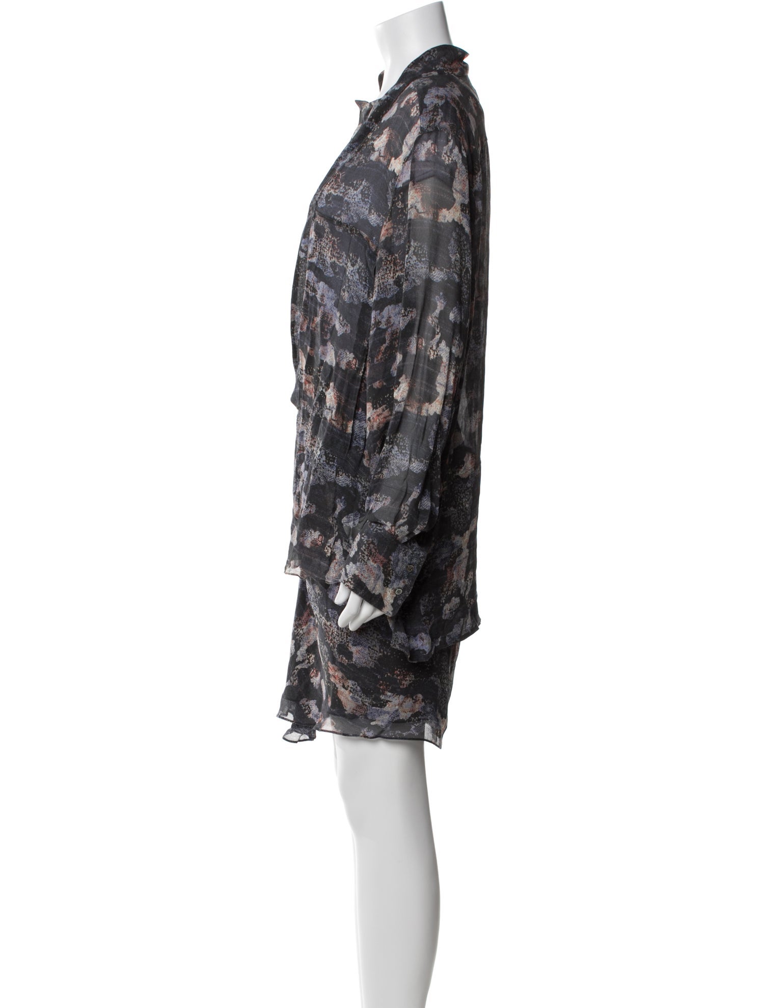 Isabel Marant Silk Printed Skirt Set