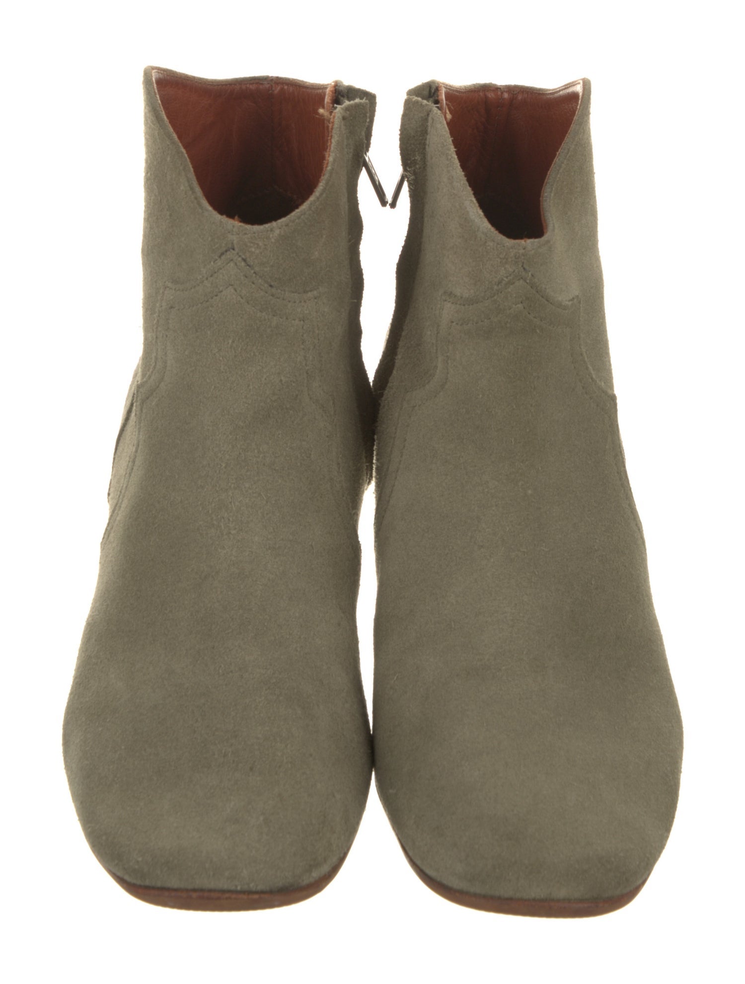 Isabel Marant Suede Western Boots