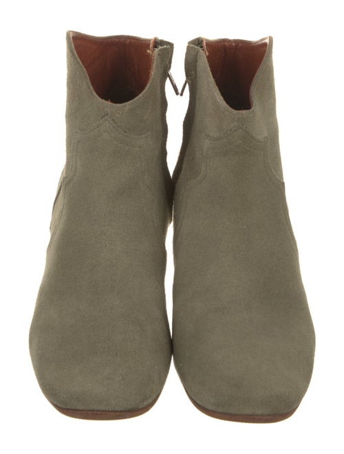 Isabel Marant Suede Western Boots