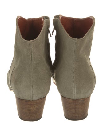 Isabel Marant Suede Western Boots