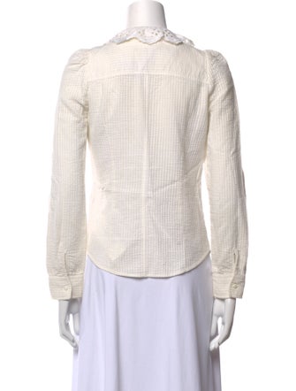 Isabel Marant Long Sleeve Button-Up Top