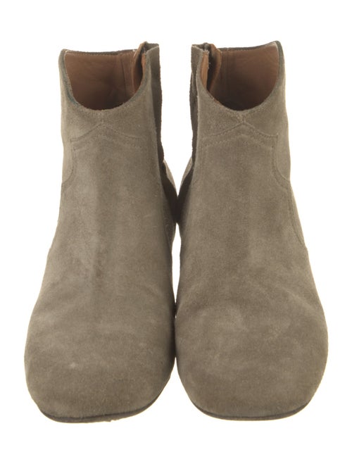 Isabel Marant Suede Western Boots