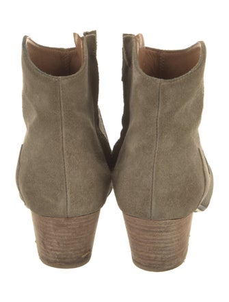 Isabel Marant Suede Western Boots