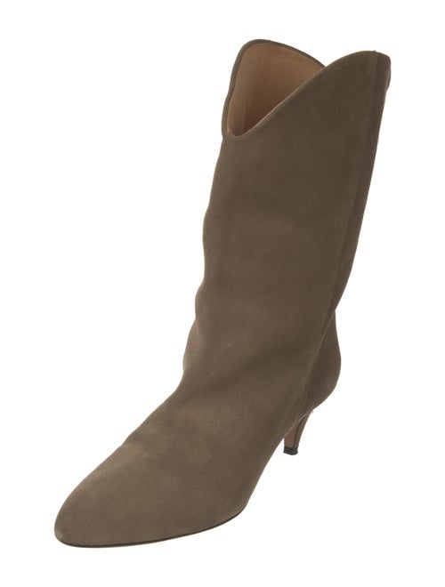 Isabel Marant Suede Western Boots