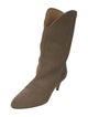 Isabel Marant Suede Western Boots