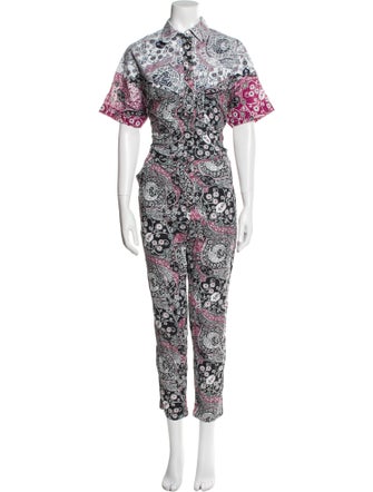 Isabel Marant Paisley Print Jumpsuit