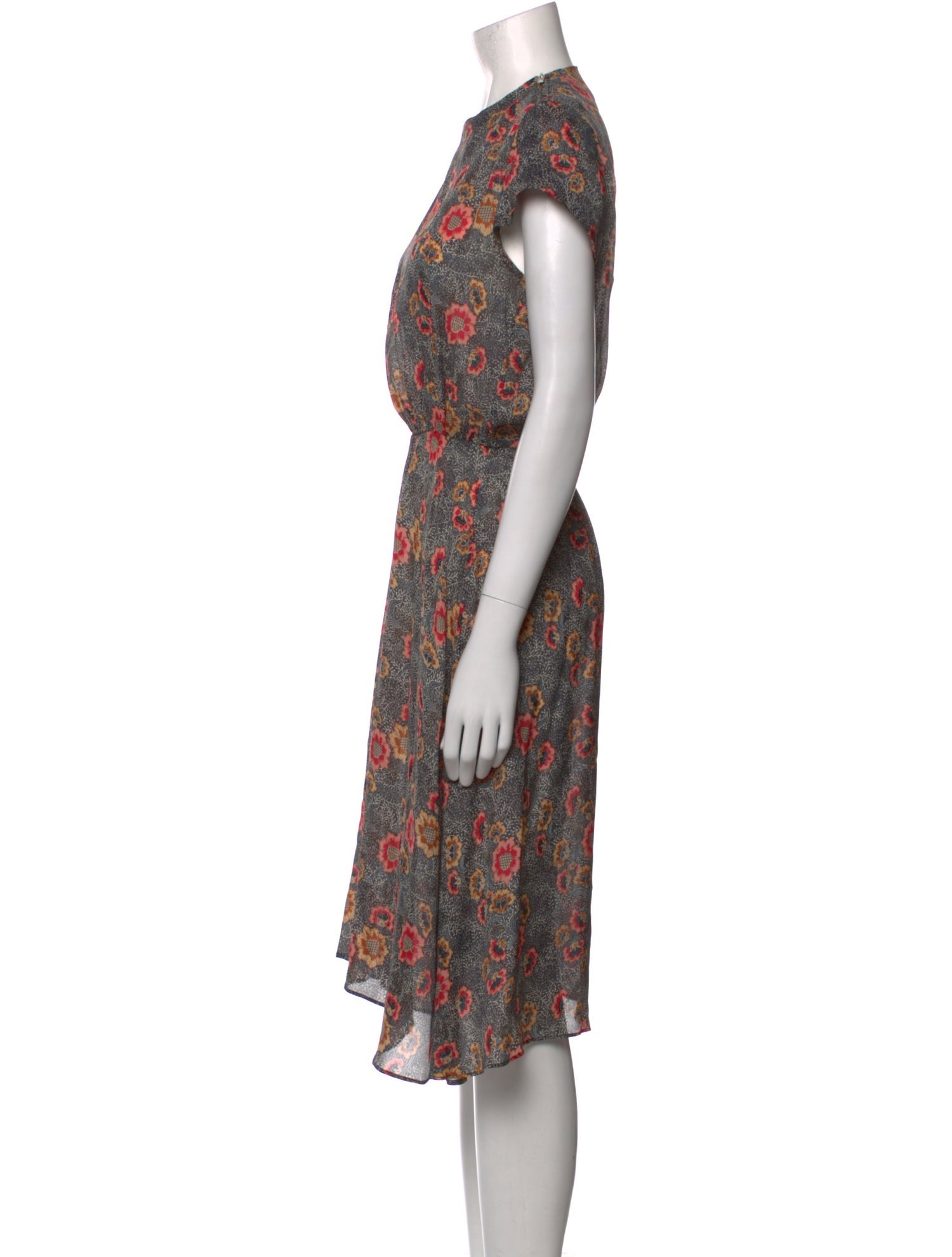 Isabel Marant Floral Print Midi Length Dress