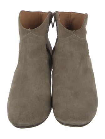 Isabel Marant Suede Western Boots