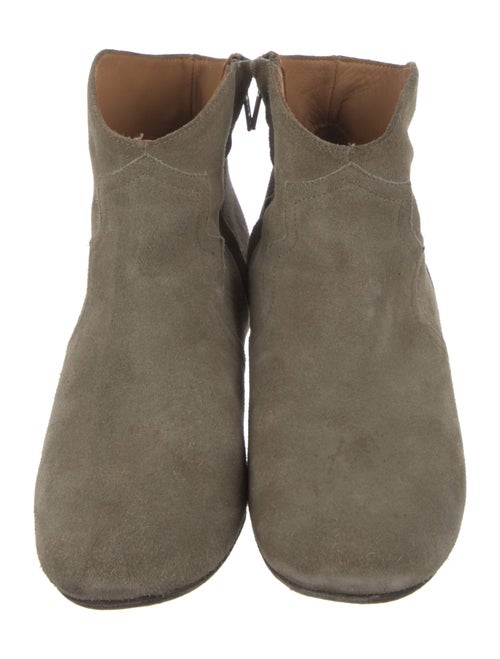 Isabel Marant Suede Western Boots