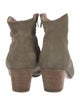 Isabel Marant Suede Western Boots