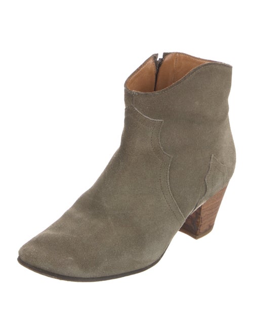 Isabel Marant Suede Western Boots