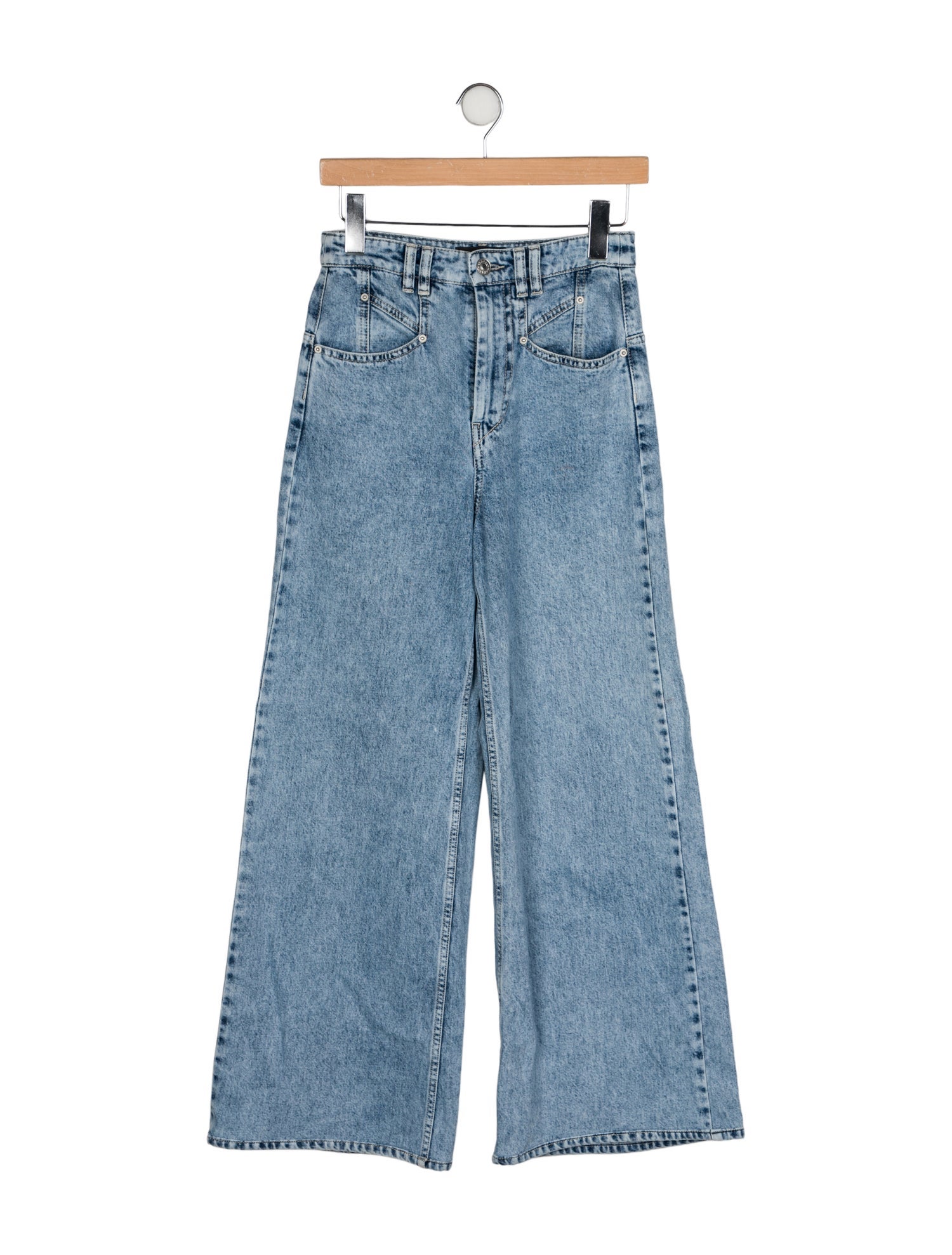 Isabel Marant High-Rise Wide Leg Jeans