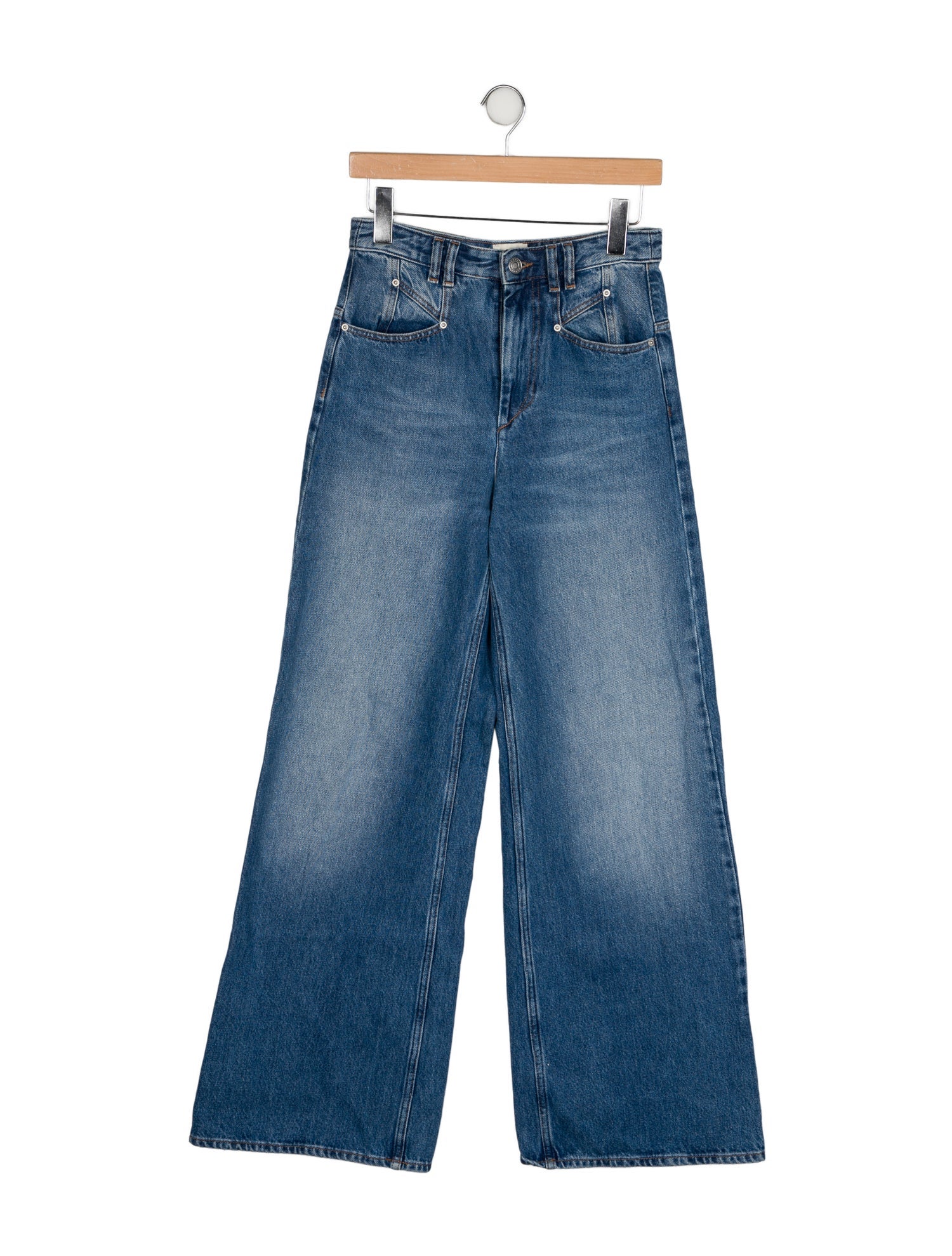Isabel Marant High-Rise Wide Leg Jeans