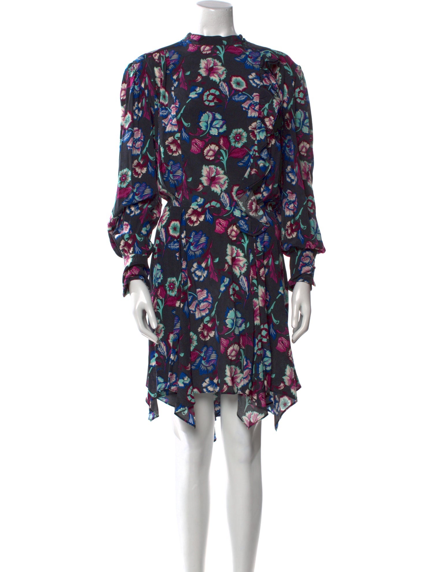 Isabel Marant Silk Knee-Length Dress w/ Tags