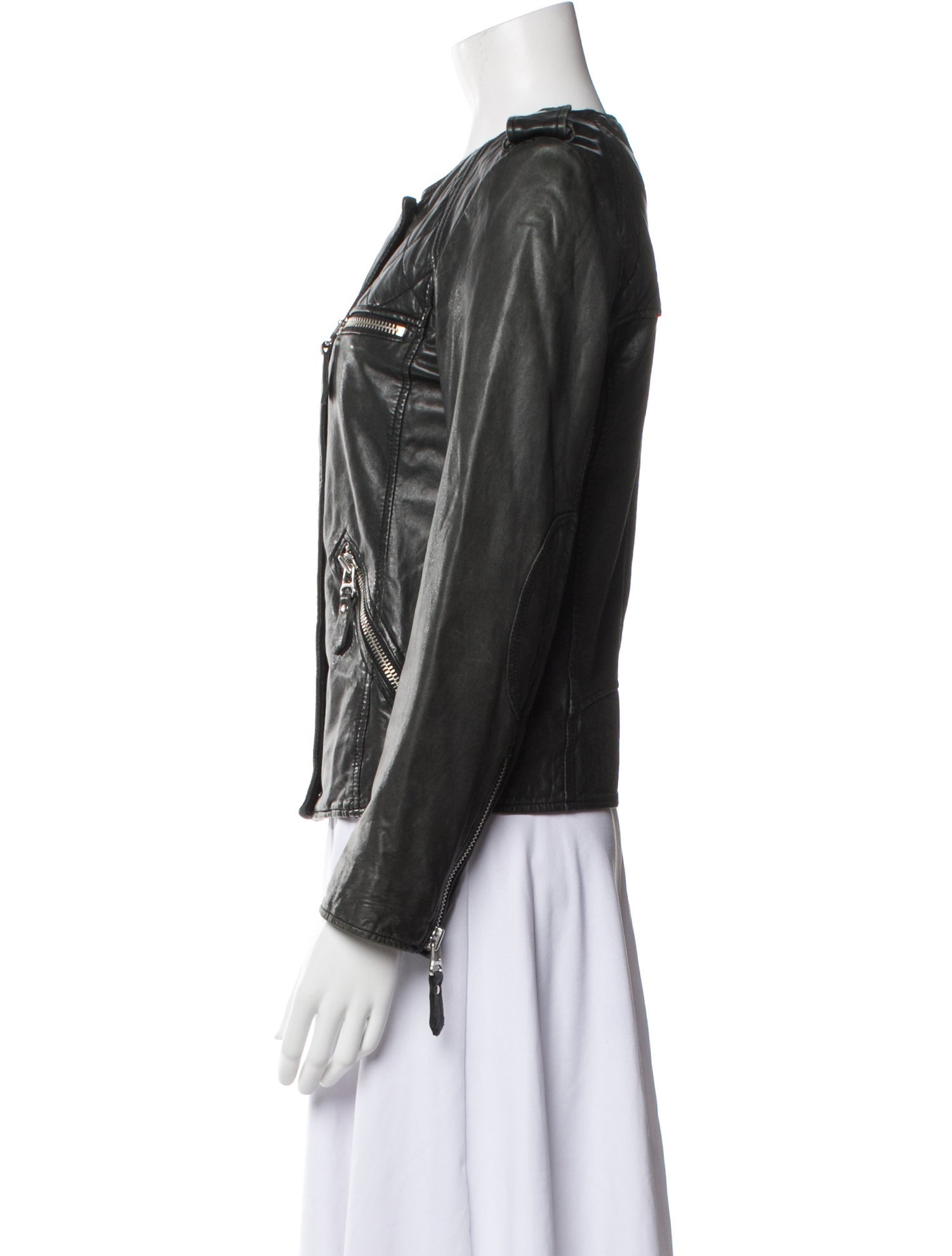 Isabel Marant Lambskin Biker Jacket