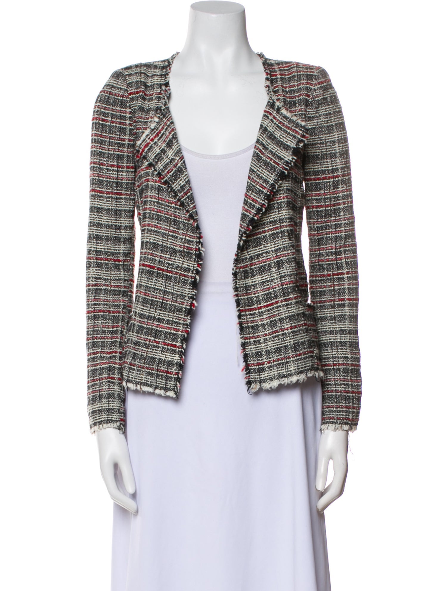Isabel Marant Plaid Print Evening Jacket
