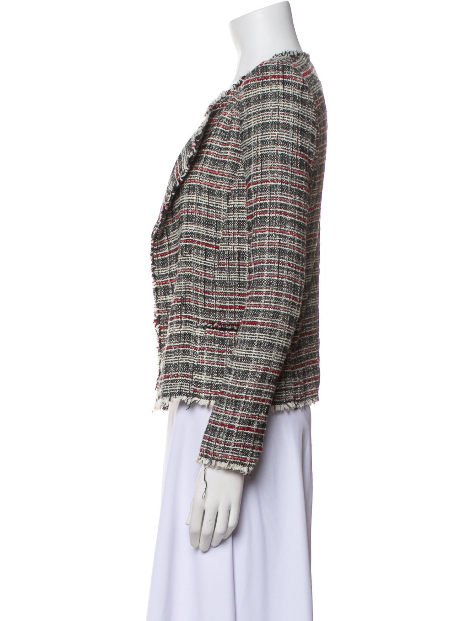Isabel Marant Plaid Print Evening Jacket