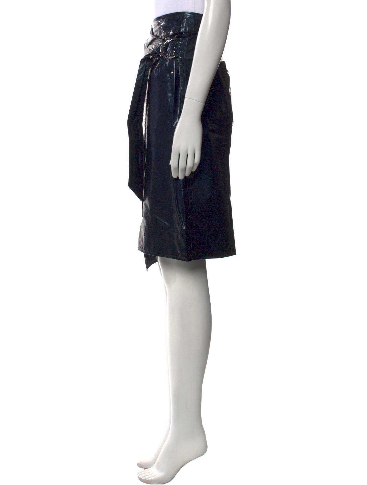 Isabel Marant Pleated Accents Knee-Length Skirt