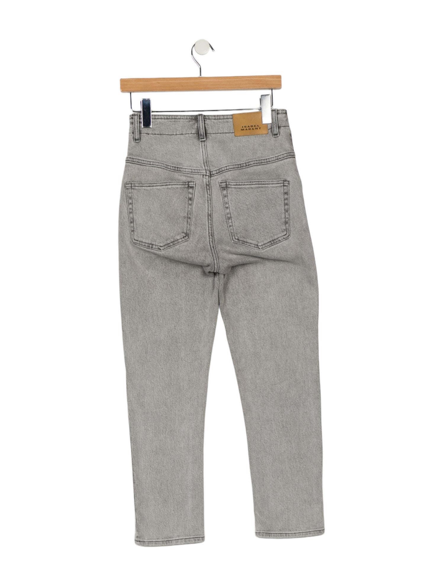 Isabel Marant Mid-Rise Straight Leg Jeans