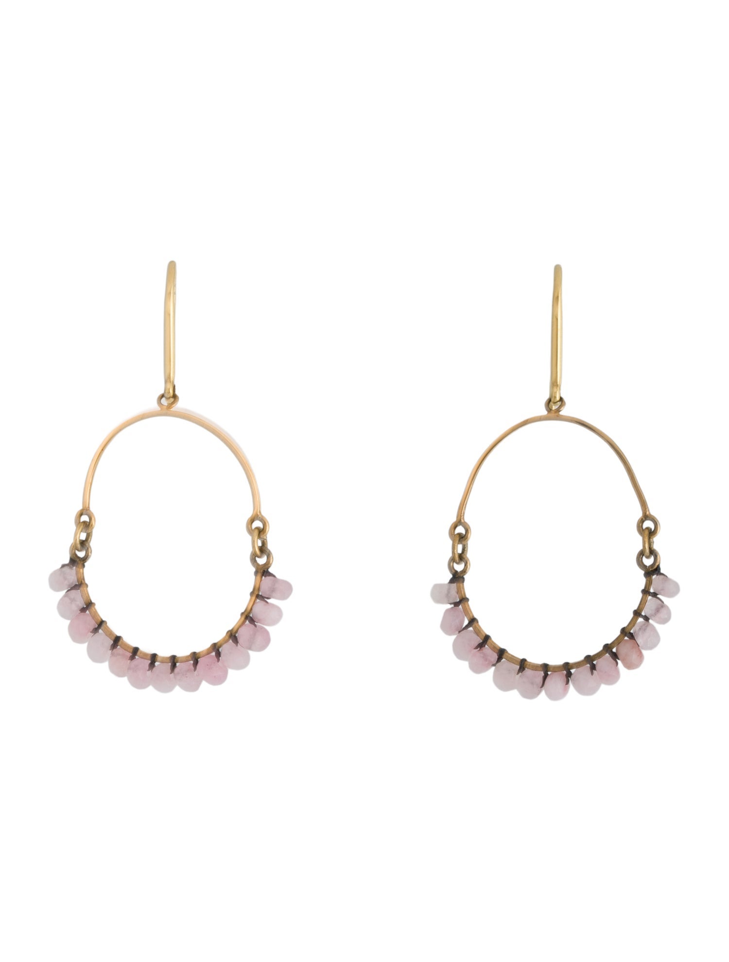 Isabel Marant Bead Cesaria Hoop Earrings