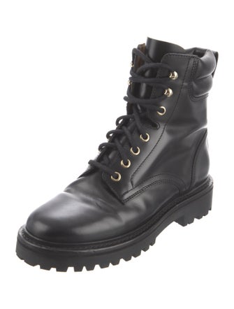 Isabel Marant Leather Combat Boots