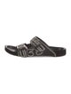 Isabel Marant Leather Printed Slides