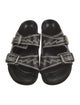 Isabel Marant Leather Printed Slides