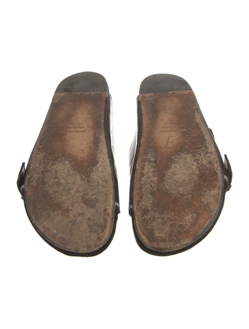 Isabel Marant Leather Printed Slides