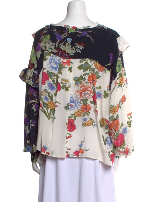 Isabel Marant Silk Floral Print Blouse