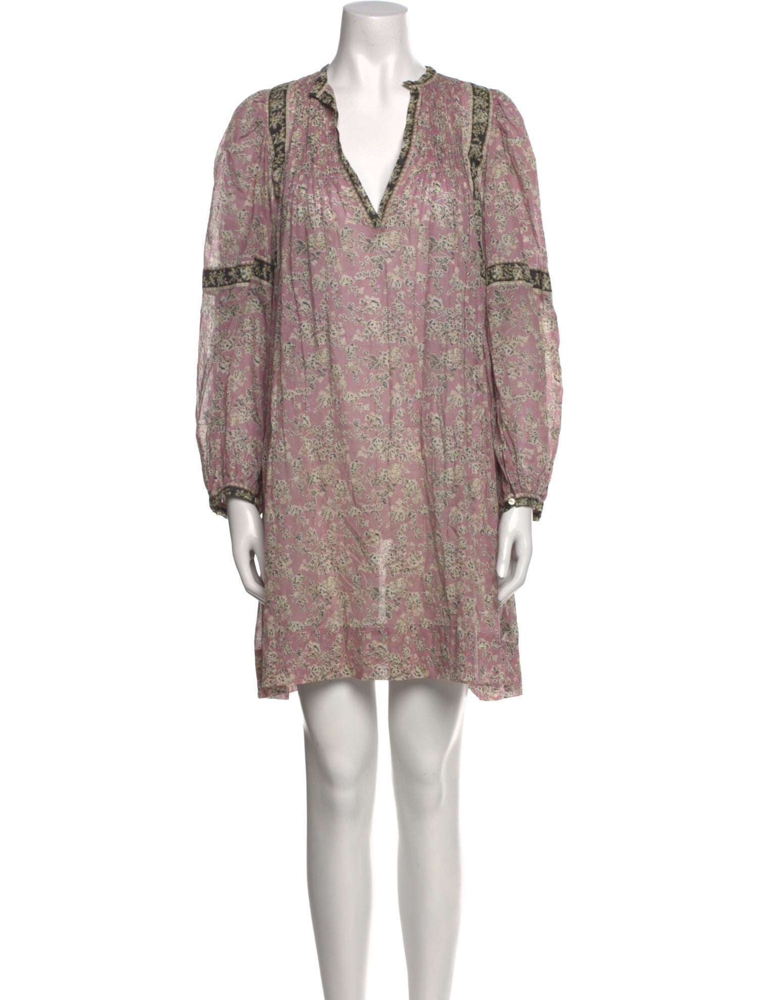 Isabel Marant Floral Print Mini Dress