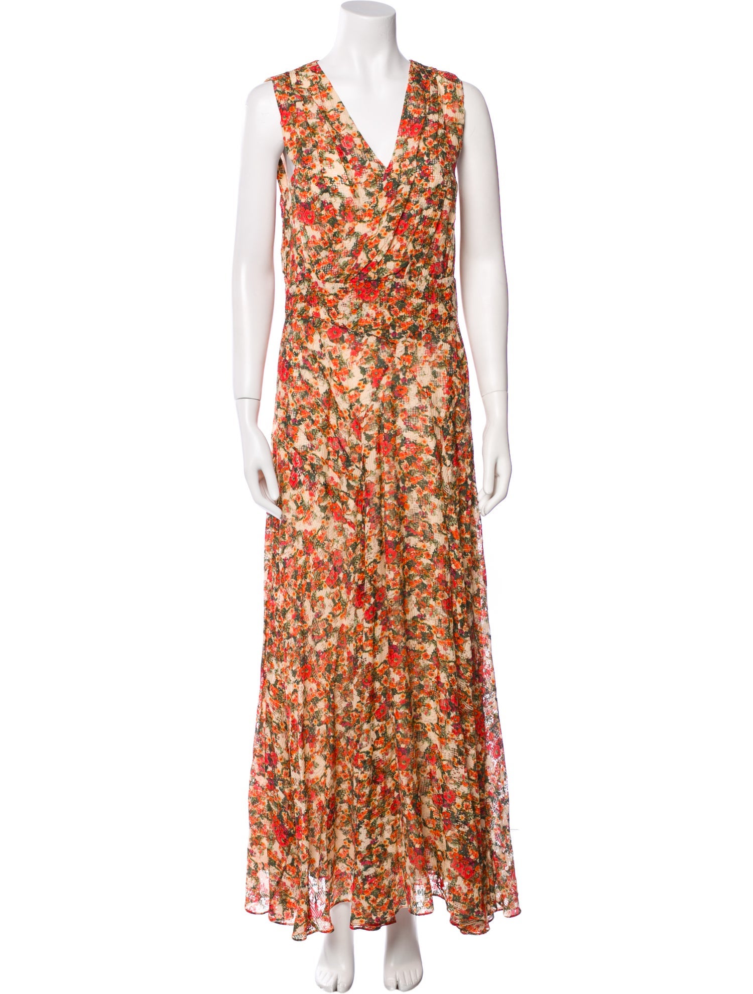 Isabel Marant Silk Long Dress